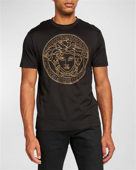 versace medusa logo t shirt|men's Versace t shirt sale.